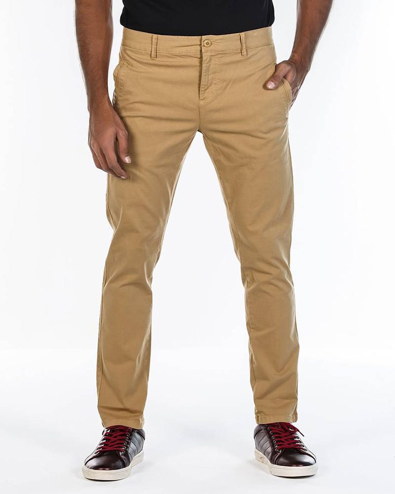 Cotton Spandex Chino Long Pant Manufacturer