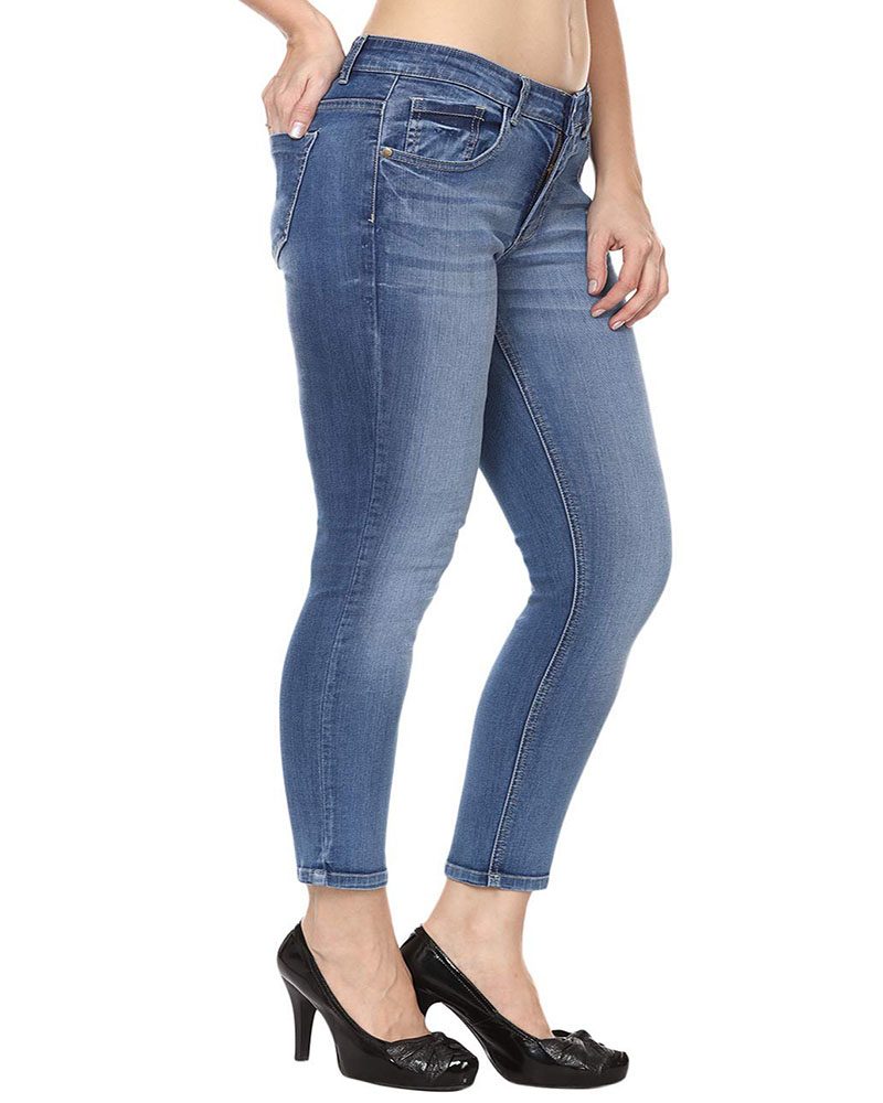 Ladies Denim Long Pant Manufacturer