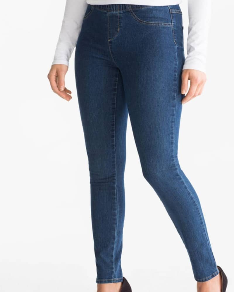 Cotton Spandex Ladies Denim Long Pant Factory